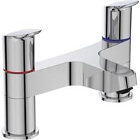 Ideal Standard Ceraflex Taps Bath Filler in Chrome Brass