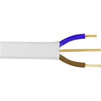 Pitacs Twin & Earth Low Smoke Cable (6242B) 2.5mm2 Drum (100m) in White
