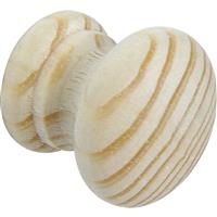 Round Knob 45mm (10 Pack) in Pine