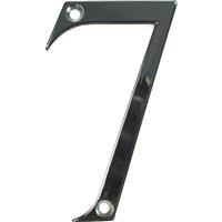Fab and Fix Fab & Fix Hardex Door Numeral Polished 7 in Chrome Zinc
