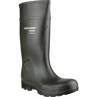 Dunlop Purofort Professional C462933 Safety Wellington in Green