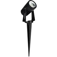 Luceco LED Garden Spike Light IP66 240V 3W 200lm in Black Aluminium