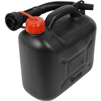 Silverhook Plastic Fuel Can 5L in Black