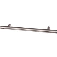 Bar Pull Handle 160mm Brushed in Nickel