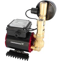 Grundfos SSN B Single Amazon Shower Pump 2.0 bar in Black Brass