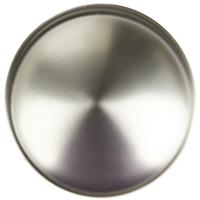 Lockworks Ringed Mortice Knob Brushed (Pair) in Nickel