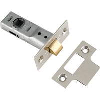 Yale Tubular Mortice Latch Chrome 2.5in in Polished Chrome Zinc