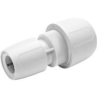 Hep2O Socket / Socket Reducer 22 x 10mm in White Plastic