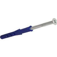 Rawlplug FF1 N Universal Nylon Frame Fixing 10 x 100mm (25 Pack) in Blue