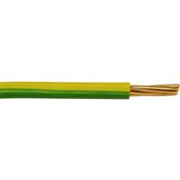 Pitacs Conduit Cable (6491X) 10.0mm2 G/Y Earth Coil (10m) in Green/Yellow