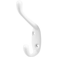Hat & Coat Hook in White