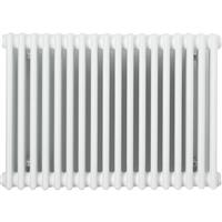 Arlberg 4-Column Horizontal Radiator 600 x 1176mm 6800Btu in White Steel