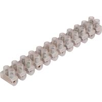 Unbranded Connector Strips 5A Trade Pack (10 Pack) Brass