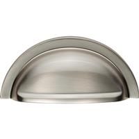 Carlisle Brass Oxford Cup Pull Satin in Nickel Zinc Alloy