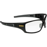 DeWalt Auger Safety Glasses Clear in Black Rubber
