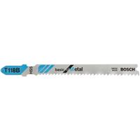 Bosch Bayonet Jigsaw Blade T118B Metal (5 Pack) Steel