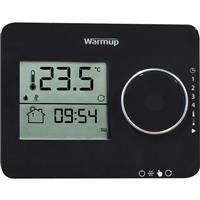 Warmup Tempo Programmable Thermostat Piano in Black