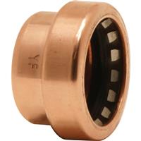 Pegler Yorkshire Tectite Sprint Push-Fit Stop End 10mm in Copper