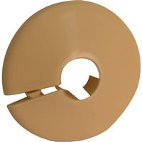 Talon Pipe Collar 15mm Effect (10 Pack) in Stone Polypropylene