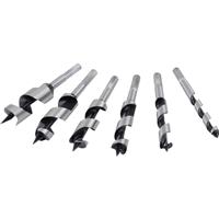 Toolpak Stubby Hex Auger Drill Bit Set (6 Piece) Steel