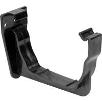 Aquaflow 120mm Ogee Fascia Bracket in Black PVCU