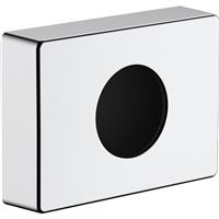 Hansgrohe AddStoris Sanitary Bag Dispenser in Chrome Plastic