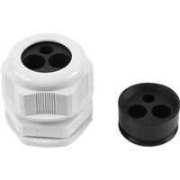 Unbranded Consumer Unit Cable Gland Kit 32mm Nylon