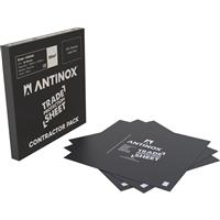 Antinox Contractor Protection Sheets 1.0m x 1.0m x 2mm (50 Pack) in Black