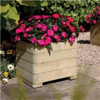 Rowlinson Marberry Square Planter 39cm (h) x 50cm (w) x 50cm (d)
