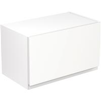 Kitchen Kit Flatpack J-Pull Kitchen Cabinet Wall Bridge Unit Super Gloss 600mm in White MFC