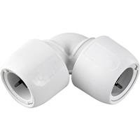 Hep2O 90deg Elbow 28mm in White Plastic