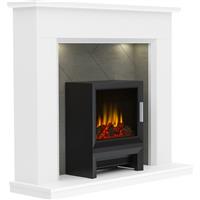 Be Modern Kingsbridge Inglenook Suite 48" in White