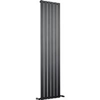 Ximax Oxford Single Designer Radiator 1800 x 445mm 2836Btu in Anthracite Steel