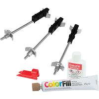 Unika ColorFill Worktop Installation and Repair Kit in Oak