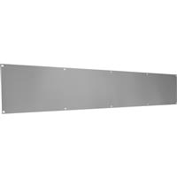 Eclipse Satin Stainless Steel Kickplate 838x152mm in Silver
