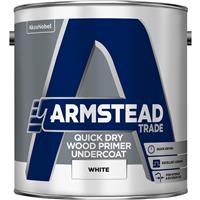 Armstead Trade Quick Dry Wood Primer Undercoat 2.5L in White