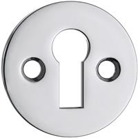 Lockworks Victorian Open Escutcheon in Chrome