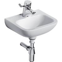 Armitage Shanks Contour 21 Cloakroom Basin 37cm 1 Tap Hole in White Ceramic