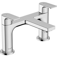 Hansgrohe Rebris E Bath Mixer Tap in Chrome Brass