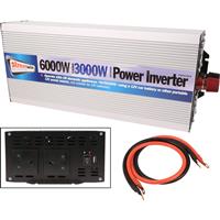 Streetwize Accessories Streetwize Power Inverter 3000W Aluminium