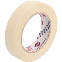 Eurocel Premium Masking Tape 25mm x 50m in White Rubber