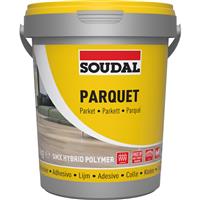 Soudal Hybrid Parquet adhesive 1kg in Brown