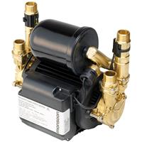 Stuart Turner Monsoon Universal Twin Shower Pump 3.0 bar in Black Brass
