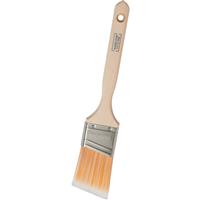 Hamilton For The Trade Synthetic Long Handled Angled Paintbrush 2" in Birch Steel
