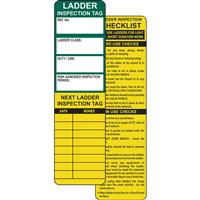 Spectrum Industrial Ladder Tag Kit Safety Inserts (10 Pack)