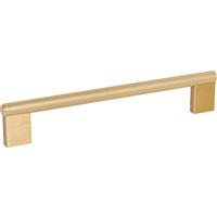Hafele Graf Bar Handle Dark 160mm in Brass Aluminium