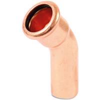 Made4Trade Press Fit Street Elbow 45deg 15mm in Copper