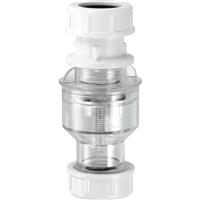 McAlpine TUN5-CL Tunvalve Straight Through Clear 19/23mm