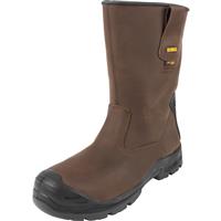 DeWalt Men's Haines Waterproof Safety Rigger Boots in Brown