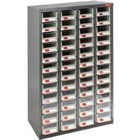 Barton Small Parts Steel Cabinet without Doors 48 Drawers - 937 x 586 x 222mm